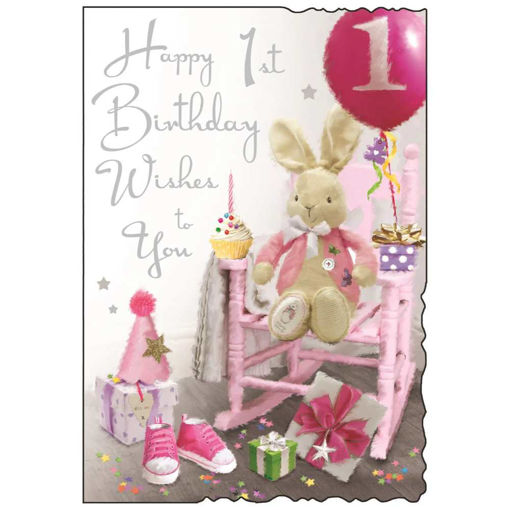 Picture of HAPPY 1ST BIRTHDAY CARD